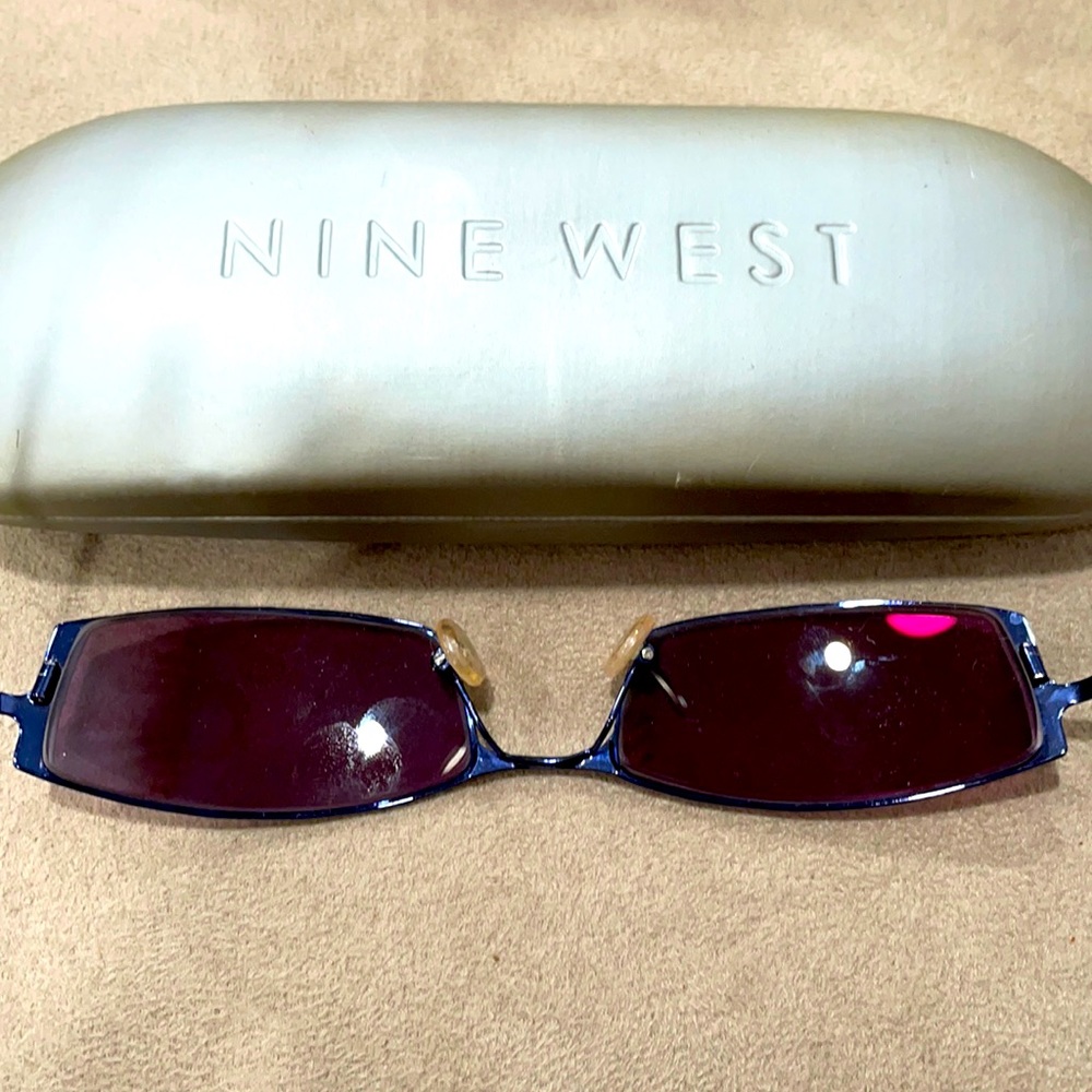 Nine west blue metallic frame - Picture 3 of 3